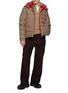 模特儿示范图 - 点击放大 - MONCLER - Jonage Reversible Hooded Down Puffer Jacket