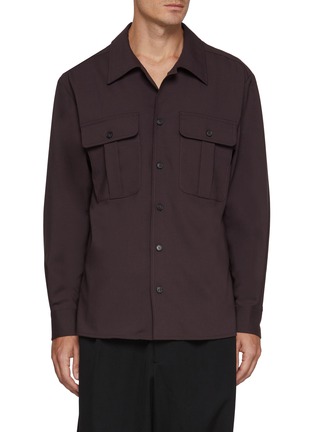 首图 - 点击放大 - MM6 MAISON MARGIELA - Flap Pocket Shirt