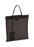 模特儿示范图 - 点击放大 - THE ROW - Mini Barn Woven Mesh Tote Bag