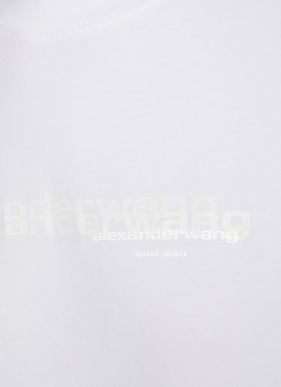  - ALEXANDERWANG - LOGO 印花纯棉 T 恤