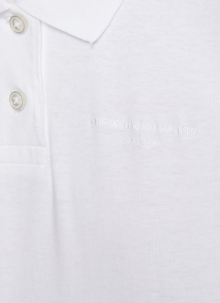  - ALEXANDERWANG - LOGO 刺绣纯棉 POLO 衫