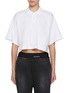 首图 - 点击放大 - ALEXANDERWANG - LOGO 刺绣纯棉 POLO 衫