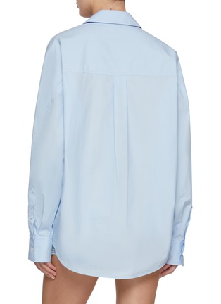 背面 - 点击放大 - ALEXANDERWANG - 项链饰纽扣纯棉衬衫