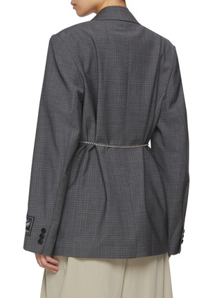 背面 - 点击放大 - ALEXANDERWANG - 钥匙链条西装外套