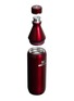 细节 –点击放大 - STANLEY - All Day Slim Bottle 20 Oz — Garnet Shine