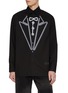 首图 - 点击放大 - MM6 MAISON MARGIELA - Tuxedo Front Print Cotton Shirt