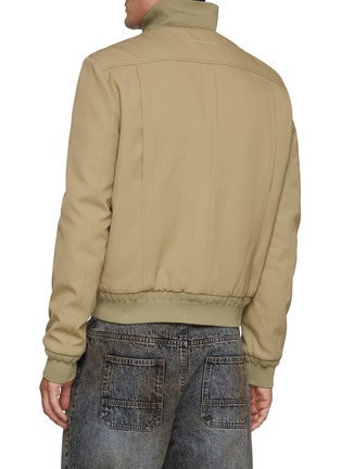 背面 - 点击放大 - MM6 MAISON MARGIELA - 立领拼接夹克