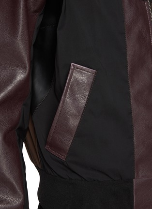  - MM6 MAISON MARGIELA - 拼接拉链夹克