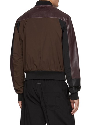 背面 - 点击放大 - MM6 MAISON MARGIELA - 拼接拉链夹克