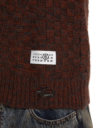  - MM6 MAISON MARGIELA - 格纹针织背心