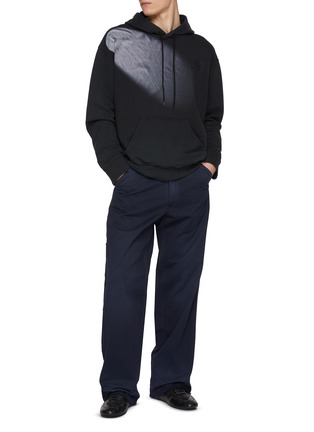 模特儿示范图 - 点击放大 - MM6 MAISON MARGIELA - 设计印花连帽衫