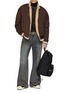 模特儿示范图 - 点击放大 - MM6 MAISON MARGIELA - Printed Turtleneck Wool Top
