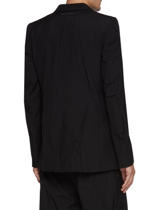 背面 - 点击放大 - MM6 MAISON MARGIELA - 褶皱设计西装外套