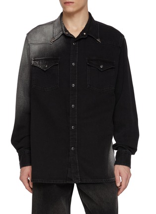 首图 - 点击放大 - MM6 MAISON MARGIELA - 印花西部风衬衫