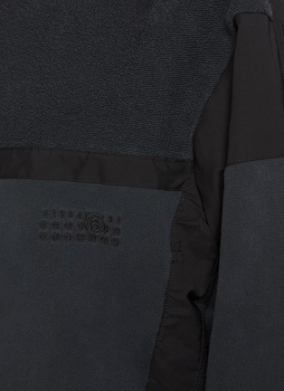  - MM6 MAISON MARGIELA - 拼接纯棉套头卫衣