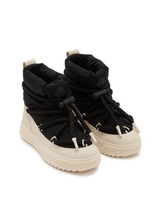 细节 - 点击放大 - MONCLER - MONPULSE 拼接中筒靴