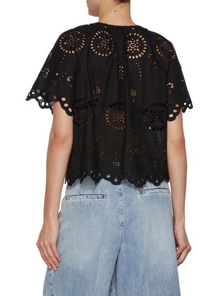 背面 - 点击放大 - Matteau Swim - Broderie Anglaise Cotton Blouse