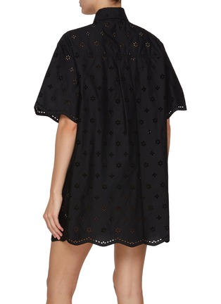 背面 - 点击放大 - Matteau Swim - Broderie Anglaise Cotton Shirt Dress