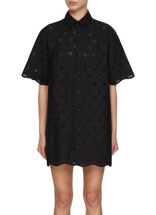 首图 - 点击放大 - Matteau Swim - Broderie Anglaise Cotton Shirt Dress