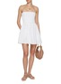 模特儿示范图 - 点击放大 - Matteau Swim - Shirred Bodice Cotton Mini Dress