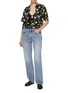 模特儿示范图 - 点击放大 - Matteau Swim - Short Sleeve Printed Silk Shirt