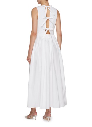 背面 - 点击放大 - Matteau Swim - Tie Back Cotton Midi Dress
