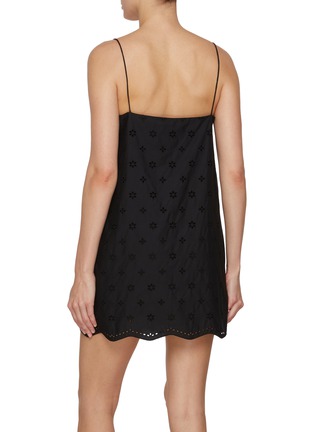 背面 - 点击放大 - Matteau Swim - Broderie Anglaise Cotton Mini Shift Dress