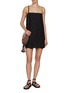 模特儿示范图 - 点击放大 - Matteau Swim - Broderie Anglaise Cotton Mini Shift Dress