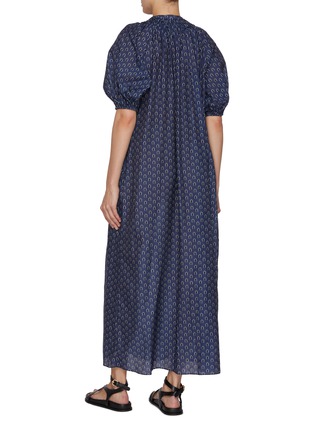背面 - 点击放大 - Matteau Swim - Gathered Yoke Cotton Silk Popover Dress