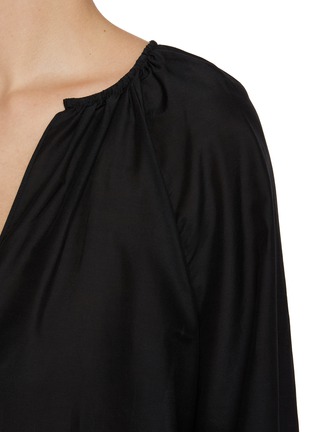  - Matteau Swim - Voluminous Cotton Silk Blouse