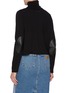 背面 - 点击放大 - MM6 MAISON MARGIELA - Elbow Patch Turtleneck Sweater