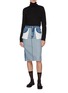 模特儿示范图 - 点击放大 - MM6 MAISON MARGIELA - Elbow Patch Turtleneck Sweater