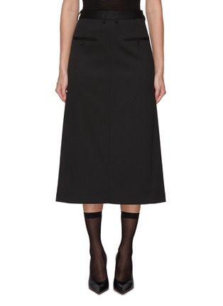 首图 - 点击放大 - MM6 MAISON MARGIELA - 剪裁中长半身裙