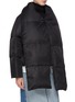 细节 - 点击放大 - MM6 MAISON MARGIELA - Attached Scarf Padded Puffer Jacket