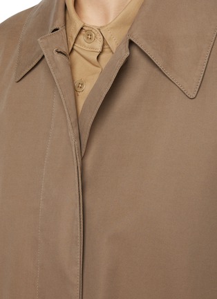  - THE ROW - ROCCO 棉混纺羊绒纽扣外套