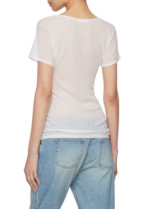 背面 - 点击放大 - THE ROW - KEYLA 肌理感羊绒上衣