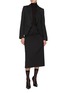 模特儿示范图 - 点击放大 - MM6 MAISON MARGIELA - Single Breasted Waist Seam Tailoring Blazer