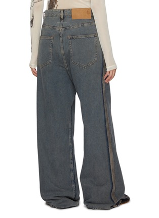 背面 - 点击放大 - MM6 MAISON MARGIELA - 反须边纯棉牛仔裤