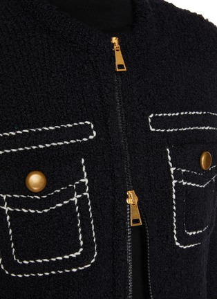  - MONCLER - 拉链针织开衫