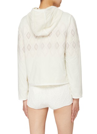 背面 - 点击放大 - MONCLER - 菱形图案羽绒开衫