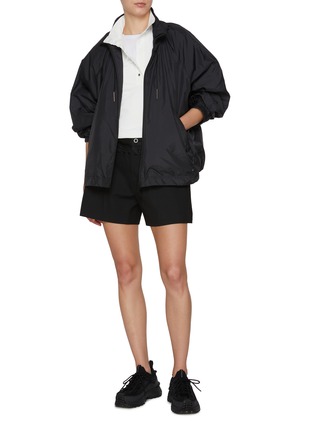 模特儿示范图 - 点击放大 - MONCLER - 立领拉链夹克