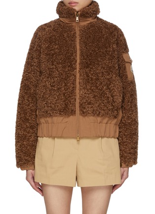 首图 - 点击放大 - MONCLER - COLIGNY 毛绒拼接夹克