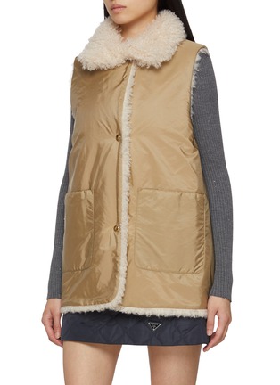 细节 - 点击放大 - MONCLER - 双层羽绒夹克