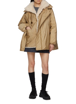 模特儿示范图 - 点击放大 - MONCLER - 双层羽绒夹克