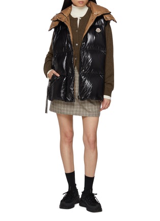 模特儿示范图 - 点击放大 - MONCLER - Luzule Quilted Vest