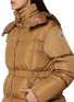  - MONCLER - 拉链羽绒夹克