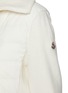  - MONCLER - 羽绒拼接针织开衫