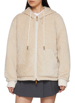 首图 - 点击放大 - MONCLER - 绒面拉链夹克