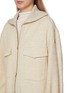  - MONCLER - 绒面拉链衬衫