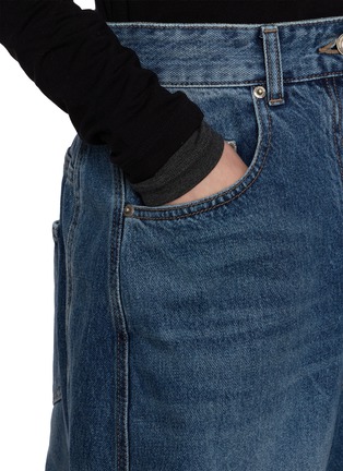  - JUUN.J - 钥匙扣饰弯刀牛仔裤